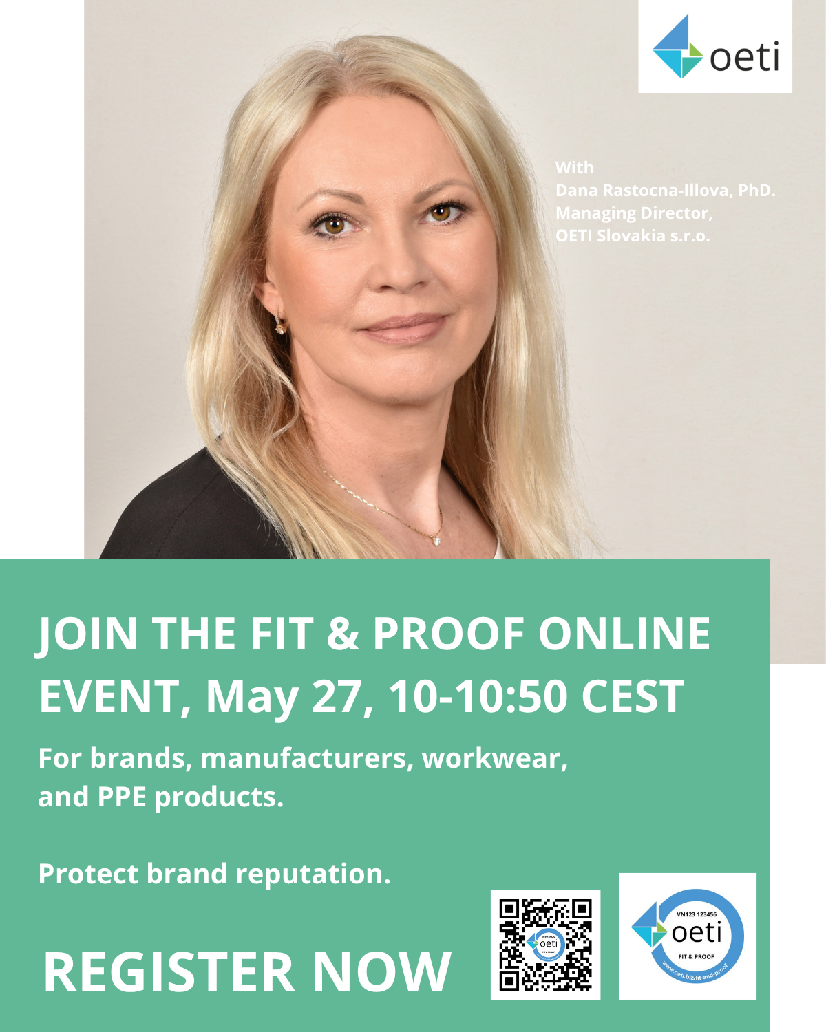 Titel 5 EN Fit and Proof online event
