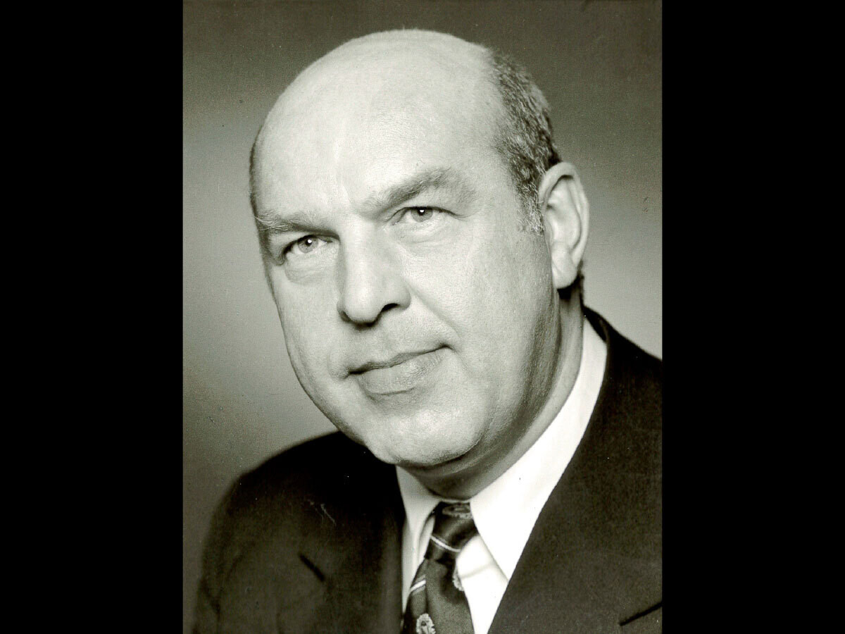 1967: Wilhelm Herzog OETI's founder and Institute Director