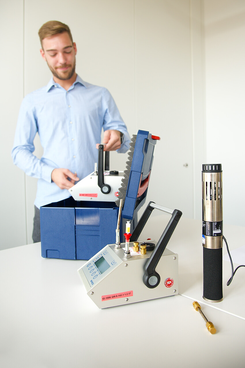 Emissionsmessgerät für Innenraumluftqualität