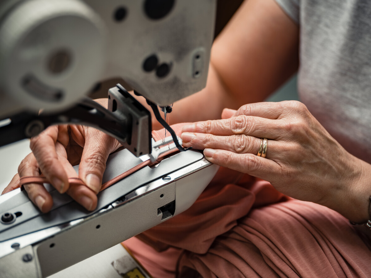 Company HANRO, Mother of Arula, sewing workshop in Feira, Portugal